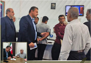 حضور مدیرکل تامین‌اجتماعی استان بوشهر در بین مردم دشتستان