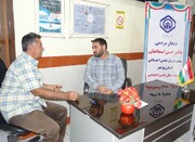 دیدار مردمی مدیر درمان تامین‌اجتماعی استان بوشهر در درمانگاه دیلم