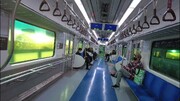 برداشتن صندلی‌ها از متروی در سئول