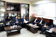 نشست مدیرکل تامین‌اجتماعی استان کرمان با مدیرعامل شرکت برق منطقه‌ای استان