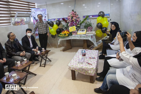 مراسم روز جهانی رادیولوژی در بیمارستان تأمین‌اجتماعی شهید لواسانی برگزار شد