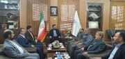 دیدار مدیرکل تامین اجتماعی خوزستان با فرماندار شوش