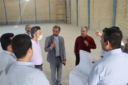 افتتاح سالن ورزشی کارگران دشتی در دهه فجر
