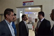 بازدید مدیرکل تعاون، کار و رفاه اجتماعی استان یزد از شرکت کاشی پرسپولیس مهریز