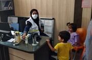 ویزیت رایگان بیماران روستای کهورستان توسط مدیریت درمان تامین‌اجتماعی هرمزگان