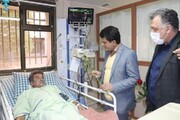 بازدید مدیرکل تامین‌اجتماعی استان قزوین از بیمارستان رازی