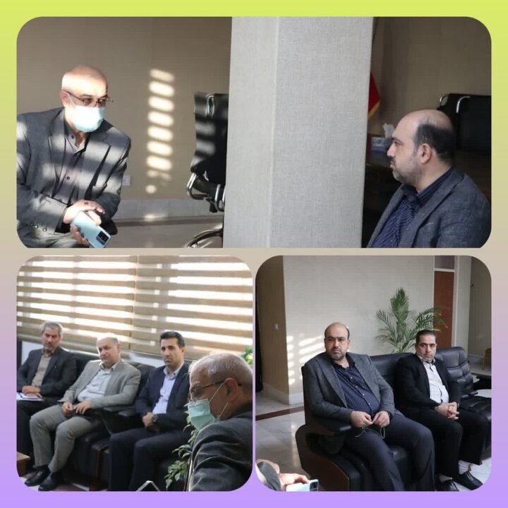 دیدار مدیر درمان تامین‌اجتماعی استان مازندران با فرماندار بابلسر