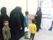 ویزیت و مداوای رایگان ۲۱۰ بیمار روستای آل صافی خوزستان