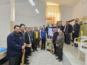 برگزاری مسابقه تیراندازی داخل سالن در مدیریت درمان تامین‌اجتماعی کرمانشاه
