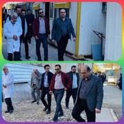 بازدید میدانی مدیر درمان تامین‌اجتماعی استان مازندران از بیمارستان حکمت شهرستان ساری