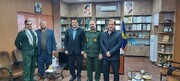 دیدار و هم‌اندیشی مدیر درمان تامین‌اجتماعی کردستان با فرمانده سپاه سنندج و بسیج جامعه پزشکی