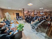 برگزاری جلسه شورای اداری مشترک صف و ستاد در شعبه تامین‌اجتماعی کاشمر