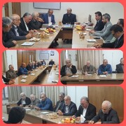 دیدار مدیر درمان تامین‌اجتماعی استان مازندران با رئیس کانون بازنشستگان و مستمری‌بگیران ساری
