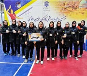 حضور تیم والیبال زنان تامین‌اجتماعی خوزستان در المپیاد ورزشی