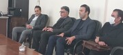 نشست معاون درمان تامین‌اجتماعی استان کرمانشاه با معاون عمرانی فرماندار جوانرود