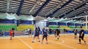 مسابقات والیبال کارکنان تامین‌اجتماعی کشور در یزد آغاز شد