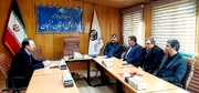 نشست تعاملی مدیرعامل مخابرات منطقه زنجان با مدیرکل تامین‌اجتماعی استان