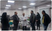 بازدید مدیر درمان تامین‌اجتماعی استان مازندران از پروژه در حال بازسازی بیمارستان حکمت ساری