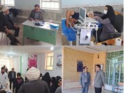 برگزاری اردوی جهادی بیمارستان تامین‌اجتماعی دزفول در شهر صفی آباد