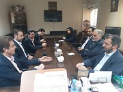 دیدار مدیرکل تامین‌اجتماعی استان یزد و مدیریت امور شعب بانک رفاه استان