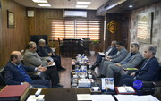 نشست مشترک مدیرکل تامین‌اجتماعی خوزستان و مدیرکل راه و شهرسازی استان