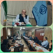 برگزاری جلسه مدیر درمان تامین‌اجتماعی استان مازندران با روسای مراکز بیمارستانی