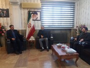 دیدار مدیرکل تامین‌اجتماعی آذربایجان غربی با فرماندار نقده