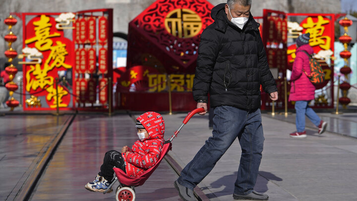 ثبت رکورد کاهش نرخ باروری در چین