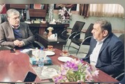 دیدار مدیر درمان تامین‌اجتماعی سیستان و بلوچستان با فرماندار شهرستان زاهدان