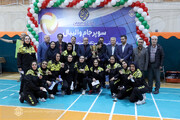قهرمانی تیم زنان بازنشستگی کارگری استان فارس در سوپر جام والیبال بازنشستگان سراسر کشور