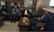نشست مدیرکل تامین‌اجتماعی استان کرمان با مدیرکل کانون پرورش فکری کودکان و نوجوانان