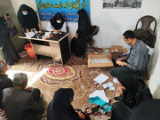 برپایی اردوی جهادی مدیریت درمان تامین اجتماعی کرمان در روستای دهنو بهزادی