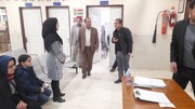 بازدید فرماندار شهرستان گرمی از درمانگاه تامین‌اجتماعی این شهرستان در دهه فجر