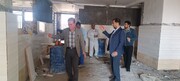 بازدید مدیر درمان تامین‌اجتماعی خوزستان از پروژه در حال ساخت درمانگاه شهرستان اروندکنار