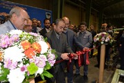 افتتاح خط تولید تایرهای برقی در کارخانه کویرتایر با حضور مدیرکل تامین‌اجتماعی خراسان جنوبی