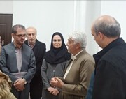بازدید استاندار کردستان و هیات همراه از مرکز نگهداری بیماران روانی باران رحمت