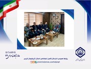 دیدار سرپرست اداره کل تامین‌اجتماعی آذربایجان غربی با رئیس کمیته امداد استان