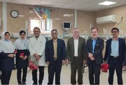 بازدید نوروزی مدیر درمان تامین اجتماعی خوزستان از بیمارستان امیرالمومنین (ع)اهواز