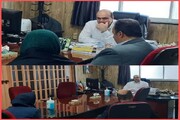 نخستین ملاقات مدیر درمان تامین اجتماعی استان مازندران با مراجعان در سال جدید