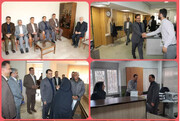 دیدار مدیرکل تامین اجتماعی استان همدان با مدیریت درمان و همکاران پیشکسوت
