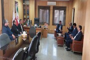 برگزاری نشست مدیر درمان کردستان با روسا و معاونان بانک رفاه و اعضای کانون بازنشستگان استان