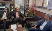 دیدار ریاست جهاد دانشگاهی استان کرمان با مدیر کل تامین اجتماعی استان