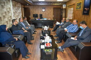 دیدار مدیرکل تامین اجتماعی استان خوزستان با مدیریت شرکت نورد و لوله اهواز