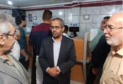 بازدید سرزده مدیرکل تامین اجتماعی کرمان از کارگزاری شماره ۷۴ کرمان