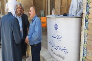 برپایی میز خدمت مدیریت درمان تامین اجتماعی کردستان در محل مسجد جامع سنندج