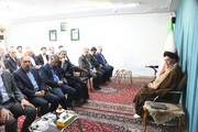 دیدار مدیران بیمه و درمان تامین اجتماعی اصفهان با نماینده ولی فقیه در استان