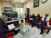 برپایی میزخدمت مدیریت درمان تامین اجتماعی کرمان در درمانگاه شماره ۴