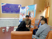 برپایی میز ارتباطات مردمی تامین اجتماعی کردستان در شهرستان بانه