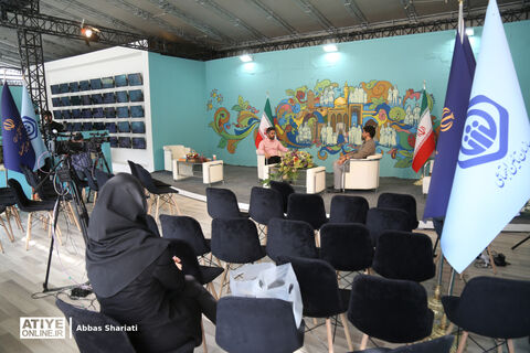 غرفه خانواده ما تأمین اجتماعی در پنجمین روز از نمایشگاه کتاب تهران