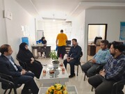 دیدار مدیرکل تامین اجتماعی خراسان شمالی با اعضای انجمن صنفی کارگران ساختمانی بجنورد